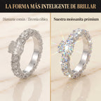 Anillo de Moissanita Ovalada Premium “Masterpiece” ⏳OFERTA POR TIEMPO LIMITADO: 90% DE DESCUENTO |